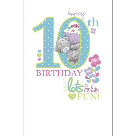 10th Birthday Me to You Bear Card £1.69